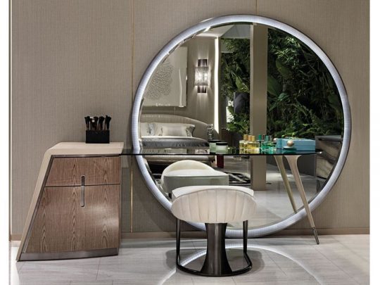 Visionnaire İtalyan Mobilya Westley Yatak Odası Makyaj Masası Aynası