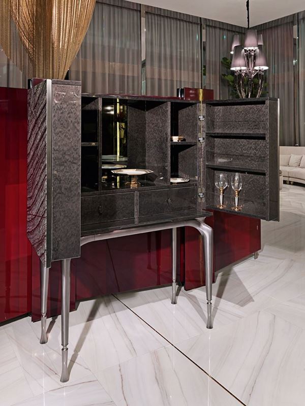 Visionnaire İtalyan Mobilya Aurora Yemek Odası Mini Bar Ünitesi