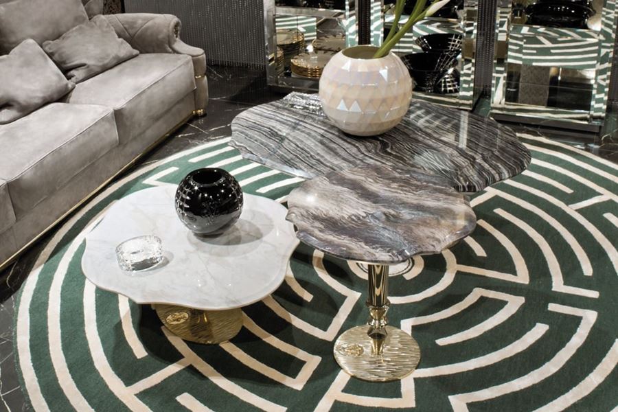 Visionnaire İtalyan Tasarım Chantilly Orta Sehpa