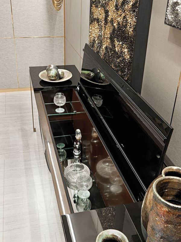 Visionnaire İtalyan Mobilya Equinox Yemek Odası Mini Bar Ünitesi