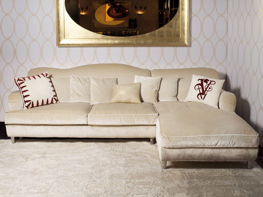 Visionnaire İtalyan Ginevra Salon ve Oturma Odası Moduler Kanepe