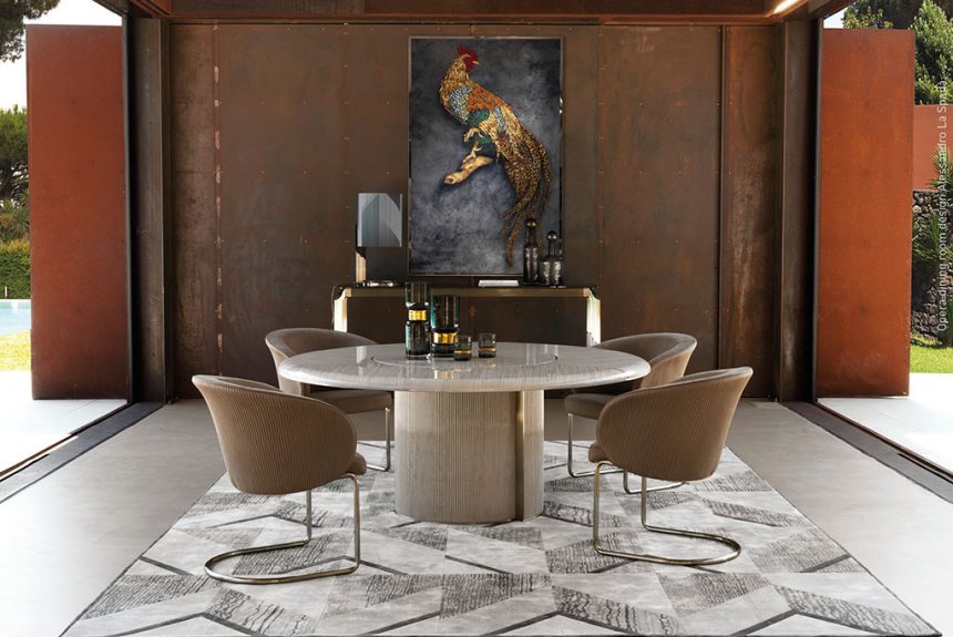2018 Architectural Digest Büyük Tasarım Ödülleri Kazananı Opera Yemek Masası 2018 Architectural Digest Büyük Tasarım Ödülleri Kazananı Opera Yemek Masası