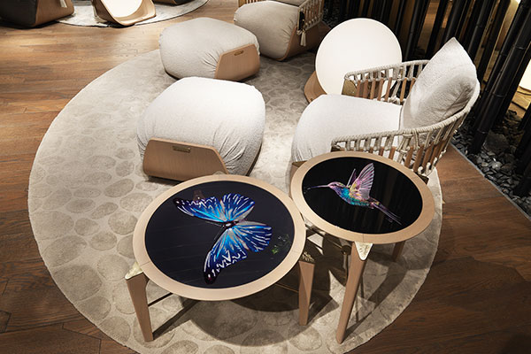 Visionnaire İtalyan Tasarım Breeze Yan Sehpa